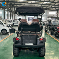 Robetaa OEM Service Professional 4 Seater Battery Powered Electric Golf Cart dengan Sertifikat CE Electric Golf Buggy