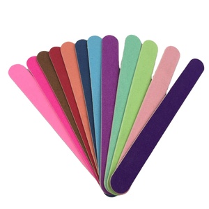 Professional Wholesale Disposable Mini Brown Black Wood Emery Board Cheap Nail File