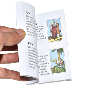 Cartes de <span class=keywords><strong>tarot</strong></span> personnalisées imprimées en usine, dorure or Oracle, bord doré de haute qualité, boîte magnétique, matériau PVC, écologique - Product Image 4