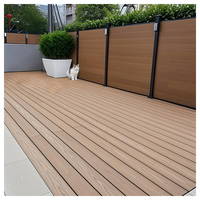 Fabricant chinois de terrasse en teck de haute qualité en bois 3d terrasse extérieure en bois composite revêtement de sol en Wpc pour piscine jardin terrasse