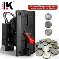 Accepteur de pièces intelligent LK149, prend en charge les pièces multi-valances et multi-version, sélecteur électronique pour jeux d'arcade et distributeurs automatiques
