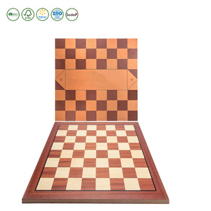 Giải đấu cờ vua chuyên nghiệp trò chơi lớn với quy tắc cờ vua bàn cờ bằng gỗ - Product Image 1