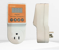 Prise de protection électrique américaine 120V/220V protecteur tension réfrigérateur protecteur