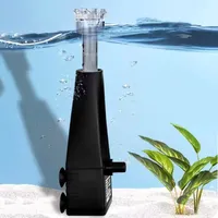 Mini-filtre à huile électrique automatique 3W avec ventouse pour aquarium et bassin à poissons