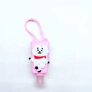 WL Modelo 204, Dispensador de Gel Portátil de Viaje de 30 ml, Silicona, Diseño de Dibujos Animados, Mini Desinfectante de Manos Colgante, Hecho en China - Product Image 6