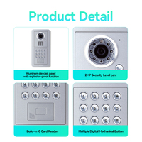 Leelen Videoportero SIP sans fil Smart Doorbell IP54 Ik07 2MP Single Len Spoe Linux System Villa Audio Video Intercom