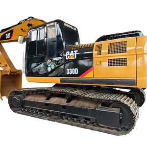 Excavadora de movimiento de tierra hidráulica Caterpillar 330D usada original con excelentes condiciones de trabajo, precio competitivo para la venta - Product Image 1