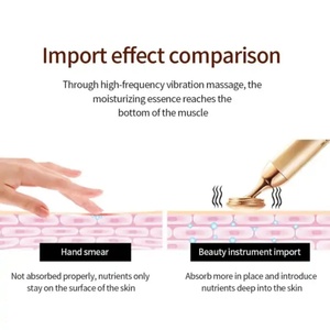 Mini Masajeador Facial Eléctrico de Alta Vibración para Reafirmar la Piel, Instrumento de Masaje Facial para Ojos - Product Image 3