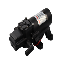Pompe à eau électrique auto-amorçante à diaphragme haute pression 12VDC Newmao pour système d'irrigation et de brumisation de jardin