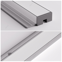Bande lumineuse LED moderne à montage en surface, CRI élevé 90, garantie de 3 ans, intérieur, bureau, cuisine, armoire, tiroir, 6000K