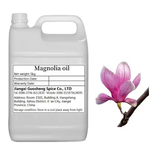 100% minyak Magnolia organik nutrisi kulit alami untuk peningkatan payudara perawatan kesehatan mencerahkan lingkaran hitam penghilang kepala hitam