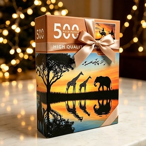 ราคาโรงงาน OEM ปริศนาสำหรับผู้ใหญ่ 500 ชิ้น <span class=keywords><strong>ภาพ</strong></span>วิวพระอาทิตย์ตกดิน 500 ชิ้น จิ๊กซอว์พิมพ์สีเต็มรูปแบบ <span class=keywords><strong>โปสเตอร์</strong></span><span class=keywords><strong>สี</strong></span>สันสดใส กระดาษรีไซเคิลคุณภาพพรีเมียม - Product Image 5