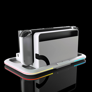 RGB chiếu sáng chuyển đổi sạc Dock - Dual joycon/Pro điều khiển sạc với hơn bảo vệ điện áp - Product Image 6