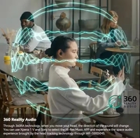 OEM Wf-1000xm5 Subwoofer nirkabel Earphone gigi biru dengan Headset nirkabel lari c kualitas tinggi dengan kait leher