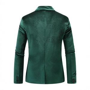 Blazer <span class=keywords><strong>Homme</strong></span> en Velours Peigné Double Boutonnage Grande Taille Respirant Antistatique – Veste de <span class=keywords><strong>Smoking</strong></span> pour <span class=keywords><strong>Homme</strong></span> – Vente en Gros - Product Image 3