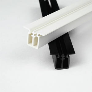 <span class=keywords><strong>Rail</strong></span> de rideau double <span class=keywords><strong>coulissant</strong></span> pliable en PVC, <span class=keywords><strong>rail</strong></span> de rideau flexible en plastique <span class=keywords><strong>pour</strong></span> fenêtre porte Protection personnalisée - Product Image 5