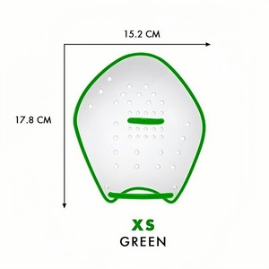 Pagaies de natation en silicone transparent, gants d'entraînement antidérapants pour hommes, sports nautiques - Product Image 3
