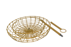 Chất lượng cao thân thiện với môi trường đa chức năng KD 2 tầng dây kim loại sắt trái cây và rau lưu trữ giỏ đứng Vòng hiển thị phong cách - Product Image 6