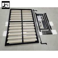 Lit mural Murphy vertical multifonctionnel moderne en bois, gain de place, pliable et dissimulé