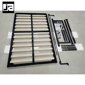 Lit mural <span class=keywords><strong>Murphy</strong></span> vertical multifonctionnel moderne en bois, gain de place, pliable et dissimulé - Product Image 3