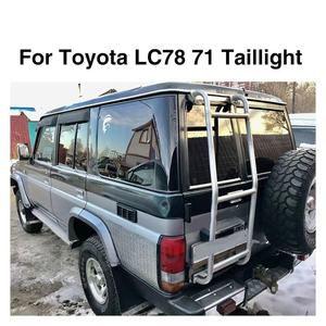 เหมาะสำหรับรถยนต์โตโยต้าแลนด์ครุยเซอร์ LC78 LC71 ปี 2007-2025 ชุดอัพเกรดไฟท้าย ไฟท้ายแบบไหล - Product Image 3