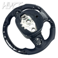 Accessoires intérieurs automobiles Volant de course personnalisé en fibre de carbone avec LED pour Chrysler 300C/300 Dodge Charger Challenger