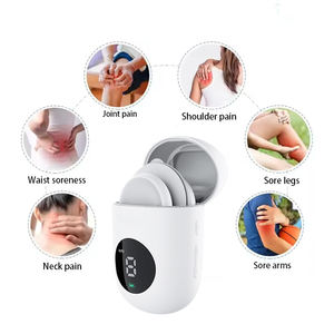 6 modos 16 intensidades 2 en 1 unidad TENS inalámbrica máquina de masaje masajeador de pulso electrónico Ems estimulador de alivio del dolor muscular - Product Image 1