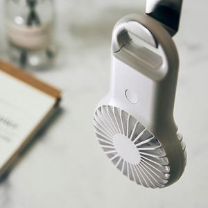 พัดลมพกพาขนาดเล็กแบบพกพาสำหรับใช้งานกลางแจ้ง ชาร์จผ่าน USB สีส้ม สำหรับธุรกิจ - Product Image 6