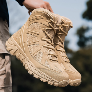 <span class=keywords><strong>Bottes</strong></span> de <span class=keywords><strong>chasse</strong></span> pour hommes de haute qualité <span class=keywords><strong>bottes</strong></span> de randonnée imperméables <span class=keywords><strong>en</strong></span> <span class=keywords><strong>cuir</strong></span>, chaussures de plein air légères et respirantes - Product Image 4