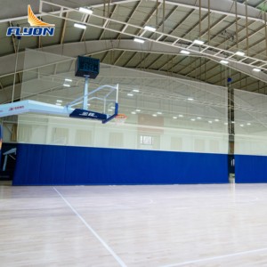 Heavy Duty Electric Gymnasium <b>Curtain</b> Privacy Screen Fire-retardant Adjustable Features for Multi-sport Noise Reduction - Product Image 5