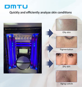 Analyseur de peau du visage 3D portable, équipement d'<span class=keywords><strong>analyse</strong></span>, soins du visage, analyseur de peau, machines de salon, appareil de test de la peau, prix de vente - Product Image 2