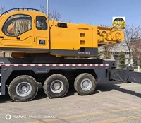 Grue mobile d'occasion en bon état XCM-G QY130K8C 130 tonnes avec moteur, boîte de vitesses, pompe et moteur