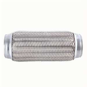 Sıcak satış paslanmaz çelik örgülü egzoz hortumu otomobil parçaları evrensel yüksek performans esnek egzoz borusu - Product Image 5