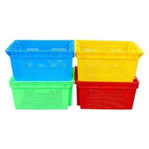 Cajas de Plástico Linhui Plastics 620x420x315mm, Cajas de Almacenamiento y Transporte de Alta Resistencia para Logística - Product Image 1