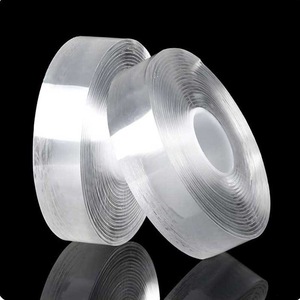 Ruban adhésif <span class=keywords><strong>Alien</strong></span> Seal 1,4 pouces Ruban adhésif nano transparent réutilisable X 49 pieds, ruban adhésif double face en gel transparent, transparent Ali - Product Image 4