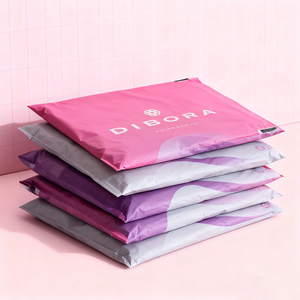 Sacs d'expédition personnalisés en polyéthylène, enveloppes en polyéthylène, polymailers, emballages recyclés, sacs d'expédition en PE imprimés avec logo - Product Image 5