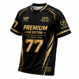 Jersey de Carreras Premium para Hombre, Personalizado con Número de Equipo VIP, Sublimación Completa, Ropa Deportiva de Manga Corta para Eventos de Carreras - Product Image 5