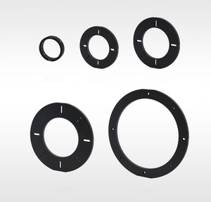 Support d'objectif bi-télécentrique LB-82F, diamètre du trou central 82 mm, fixation par bride - Product Image 5