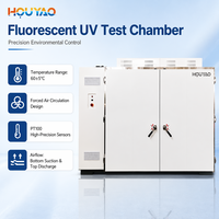 Chambre d'essai de vieillissement UV fluorescent pour modules photovoltaïques avec écran tactile LCD PLC et contrôle de dose fixe temporisé pour tests de dégradation UV