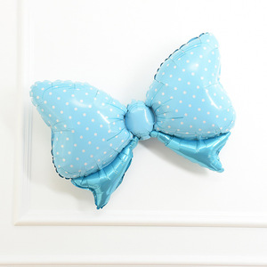 Nuevo Globo de Aluminio con Forma de Lazo Grande <span class=keywords><strong>HelloBABY</strong></span> para Decoración de Bebés, Cumpleaños, Revelación de Sexo - Product Image 3