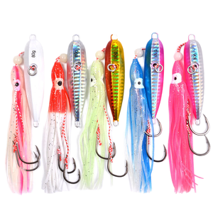 Jupe de calmar souple en gros matériel de pêche pêche en mer leurres souples poulpe appât fils jupes leurres de pêche <span class=keywords><strong>INCHIKU</strong></span> - Product Image 1