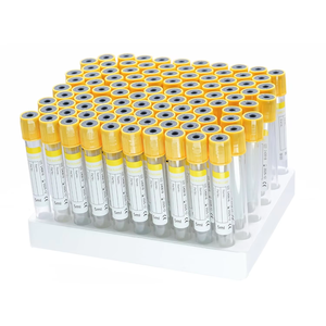 Vente en gros Offre Spéciale tubes PET <span class=keywords><strong>3ml</strong></span>-4ml pour prélèvement de sang bouchon jaune en verre activateur de caillot de gel OEM personnalisable pour laboratoire - Product Image 3