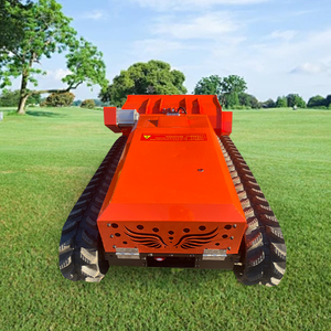 Cấp công nghiệp <span class=keywords><strong>Robot</strong></span> Máy cắt cỏ Thông Minh Điện 190cc Mini Máy kéo với không dây điều khiển từ xa DIY zero-lần lượt công nghệ - Product Image 6