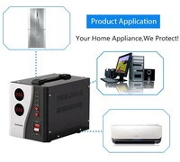 Régulateur de tension automatique Alimentation monophasée 100V-260V Appareil électroménager Stabilisateur 220V