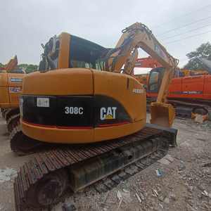 เครื่องขุด8ton ไฮดรอลิกสำหรับใช้เป็น cat308c ของแมวเครื่องขุดก่อสร้างมือสอง cat308 307มีในสต็อก - Product Image 1