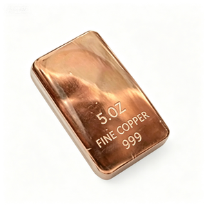 แท่งทองแดงขัดเงาขนาด 5 ออนซ์ - Product Image 6