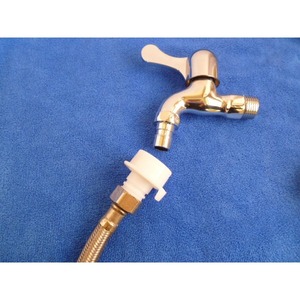 Washing Machine Quick Coupling Snap Connector 1/2 In Plastic Easy Installation Industrial Plumbing Hose Fitting - Product Image 1