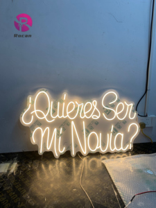 Letrero Luminoso Personalizado, Letrero de Neón, Letrero de Neón para Pedida de Mano, Letrero de Neón para Decoración de Fiestas y Eventos - Product Image 2
