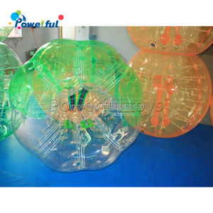 Ballon de football <span class=keywords><strong>gonflable</strong></span> vert <span class=keywords><strong>avec</strong></span> fenêtre pour jeux de Zorb et de Bubble Soccer - Product Image 3