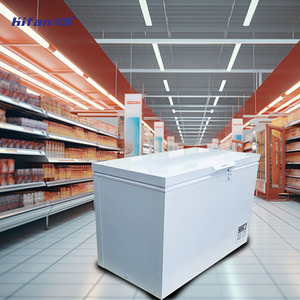 Réfrigérateur-congélateur professionnel à <span class=keywords><strong>double</strong></span> <span class=keywords><strong>porte</strong></span> avec refroidissement par air, commande mécanique, équipement de réfrigération durable - Product Image 4